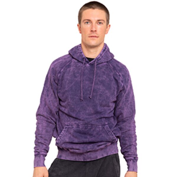 Unisex Vintage Raglan Hooded Sweatshirt Thumbnail