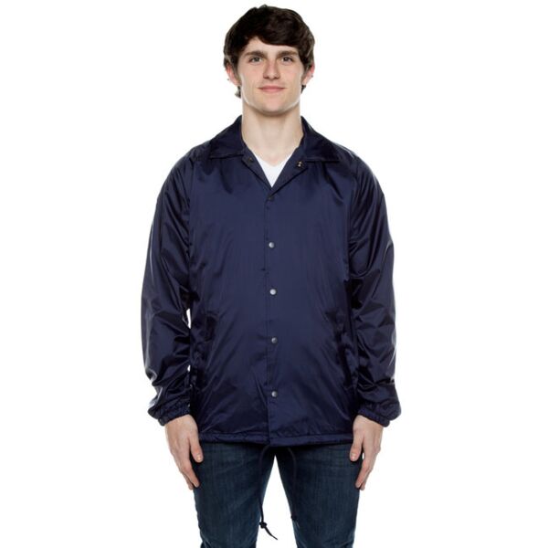 Unisex Nylon Modern Fit Coach Jacket Thumbnail