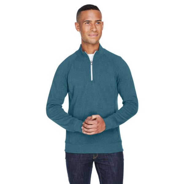 Adult Triblend Fleece Quarter-Zip Thumbnail