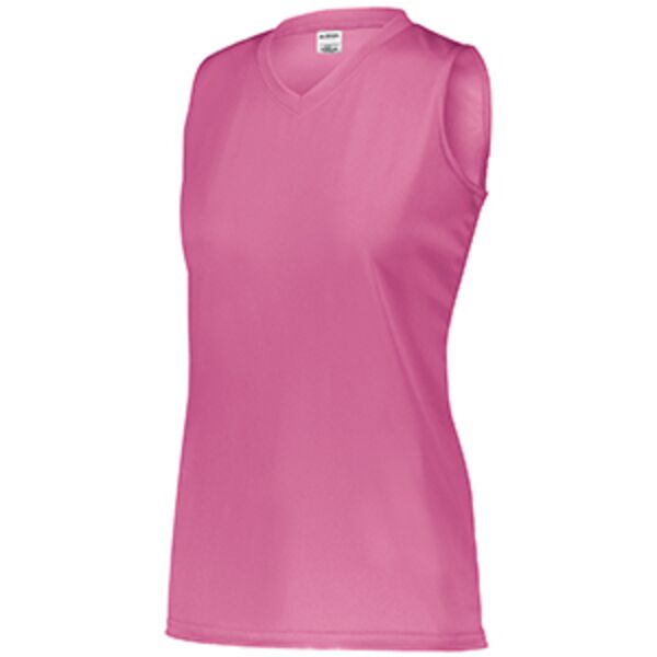 Girls Sleeveless Wicking Attain Jersey Thumbnail
