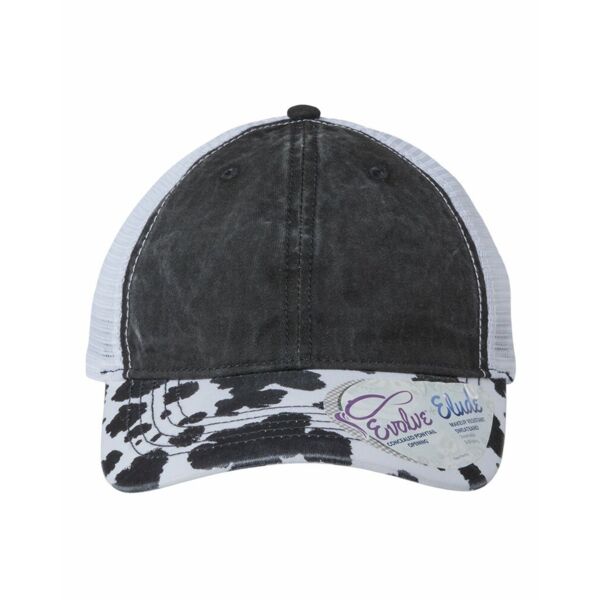 Women's Printed Bill with Mesh Back Cap Thumbnail