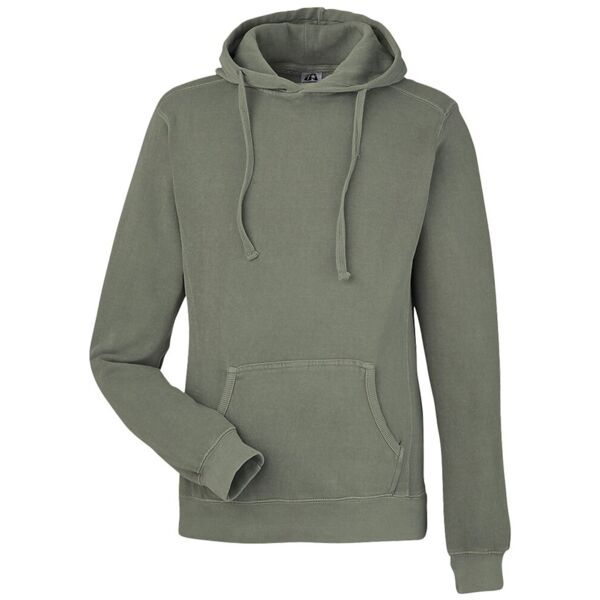Unisex Pigment-Dyed Fleece Hooded Sweatshirt Thumbnail