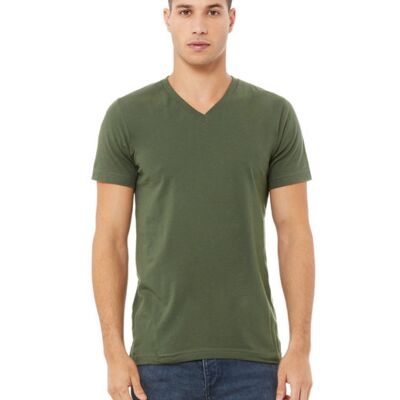 Unisex Jersey Short-Sleeve V-Neck T-Shirt Thumbnail