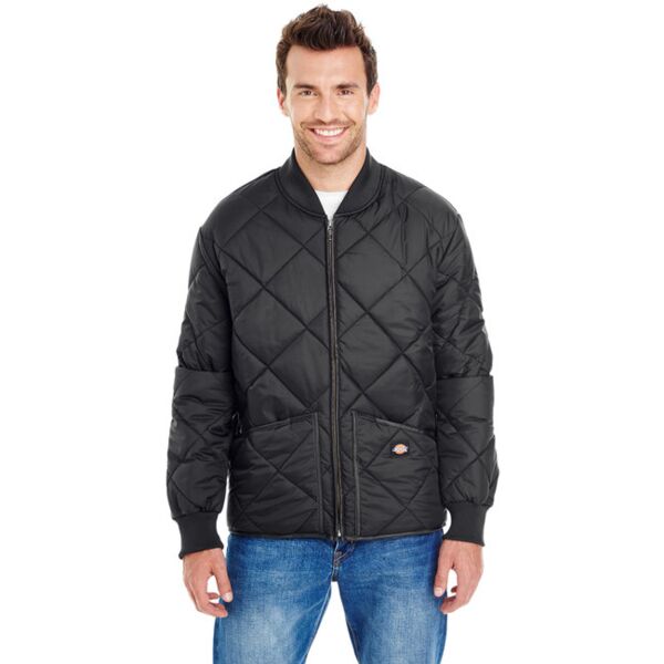 Men's  Diamond Quilted Nylon Jacket Thumbnail