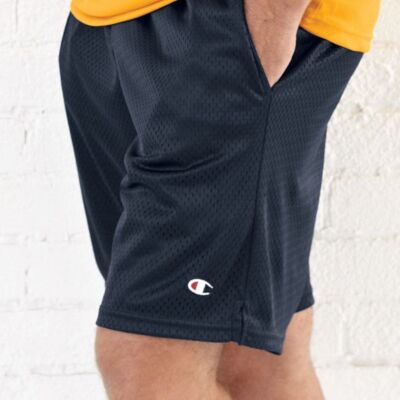 Unisex 9" Mesh Shorts with Pockets Thumbnail