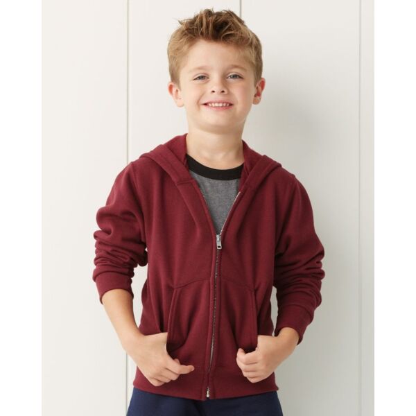 Youth NuBlend® Full-Zip Hooded Sweatshirt Thumbnail