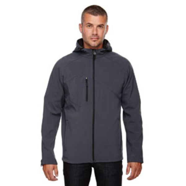 Men's Prospect Two-Layer Fleece Bonded Soft Shell Hooded Jacket Thumbnail