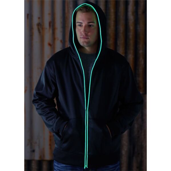 Men's Glow Full-Zip Hooded Sweatshirt Thumbnail