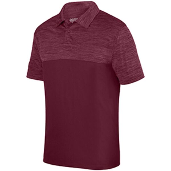 Adult Shadow Tonal Heather Polo Thumbnail