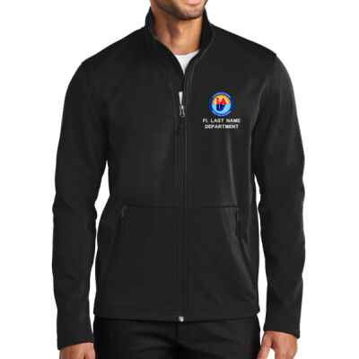 LAUSD Personalized Men's Staff Flexshell Jacket Thumbnail
