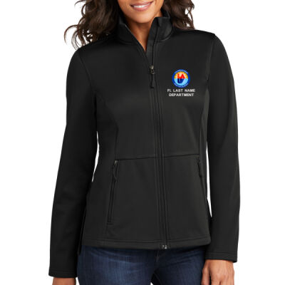 LAUSD Personalized Ladies Flexshell Staff Jacket Thumbnail