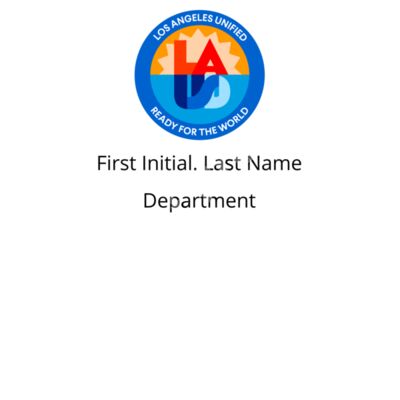 LAUSD Staff Polo Thumbnail