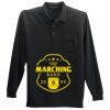 Long Sleeve Silk Touch Polo with Pocket Thumbnail