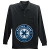 Long Sleeve Silk Touch Polo with Pocket Thumbnail