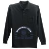 Long Sleeve Silk Touch Polo with Pocket Thumbnail
