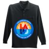 Long Sleeve Silk Touch Polo with Pocket Thumbnail
