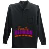 Long Sleeve Silk Touch Polo with Pocket Thumbnail