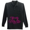 Long Sleeve Silk Touch Polo with Pocket Thumbnail